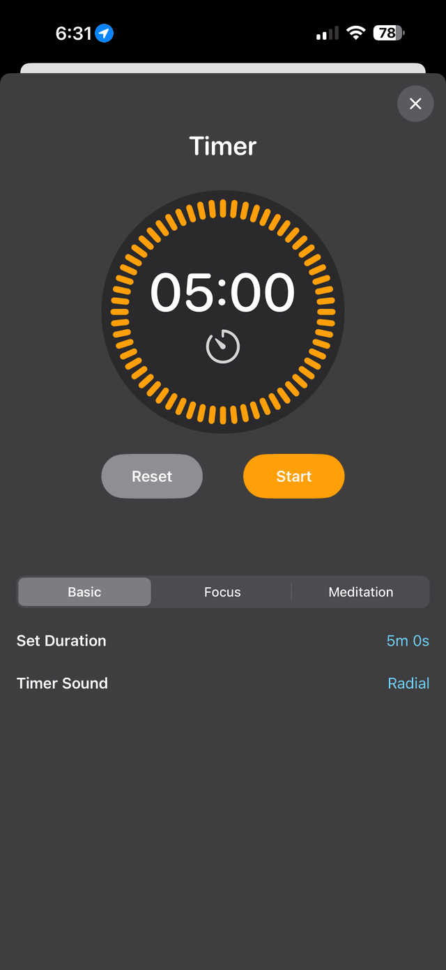 Basic Timer