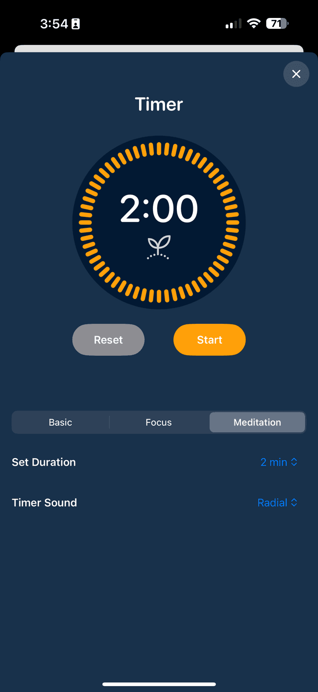 Meditation Timer